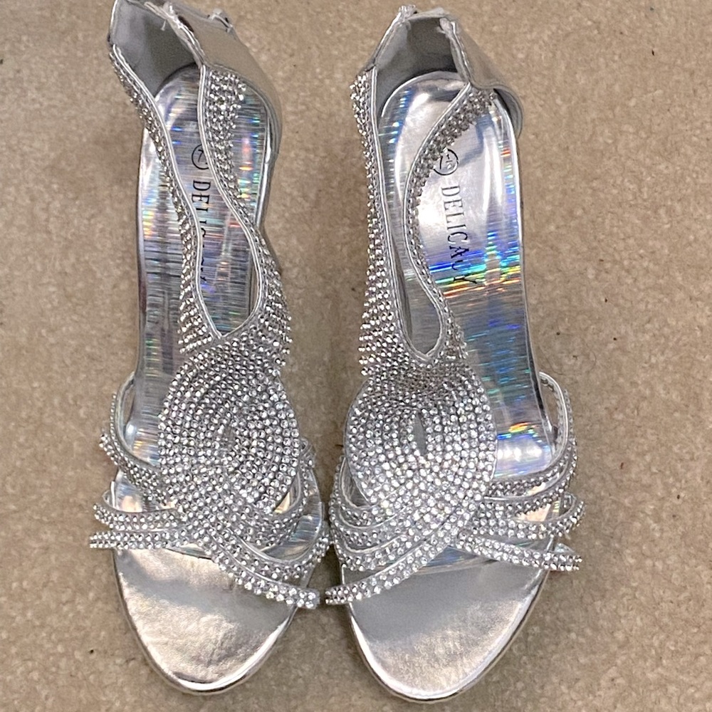 Sold - Beautiful Silver Shoe’s brand New